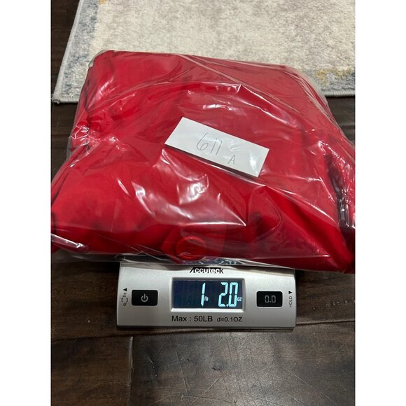 Linea By Louis Dell'Olio Button Front Utility Blazer Jacket Red Sz XL Workwear - Picture 9 of 9